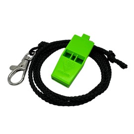 ACME Tornado No. 636 - Loud Emergency Whistle / Signal Whistle with Whistle Band for Outdoor, Hiking & Safety (DG Green)