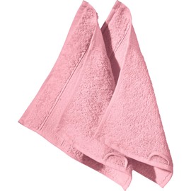 Erwin Müller Flannel Karlsruhe 2 in a pack Dusky Pink Size 30 x 30 cm