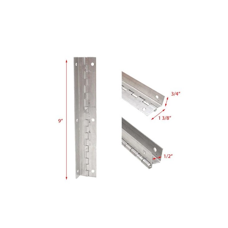 Boat Offset Hinge 166051 | 16 Gauge Aluminum 9 x