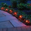 Lumabase 61310 Orange Flicker Electric Pathway Lights
