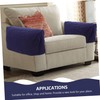CORHAD 2sets Elastic Couch Armrest Covers Sofa Armrest Protector Couch