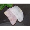 Rose Quartz Angel Wing Cassa Massage Stone