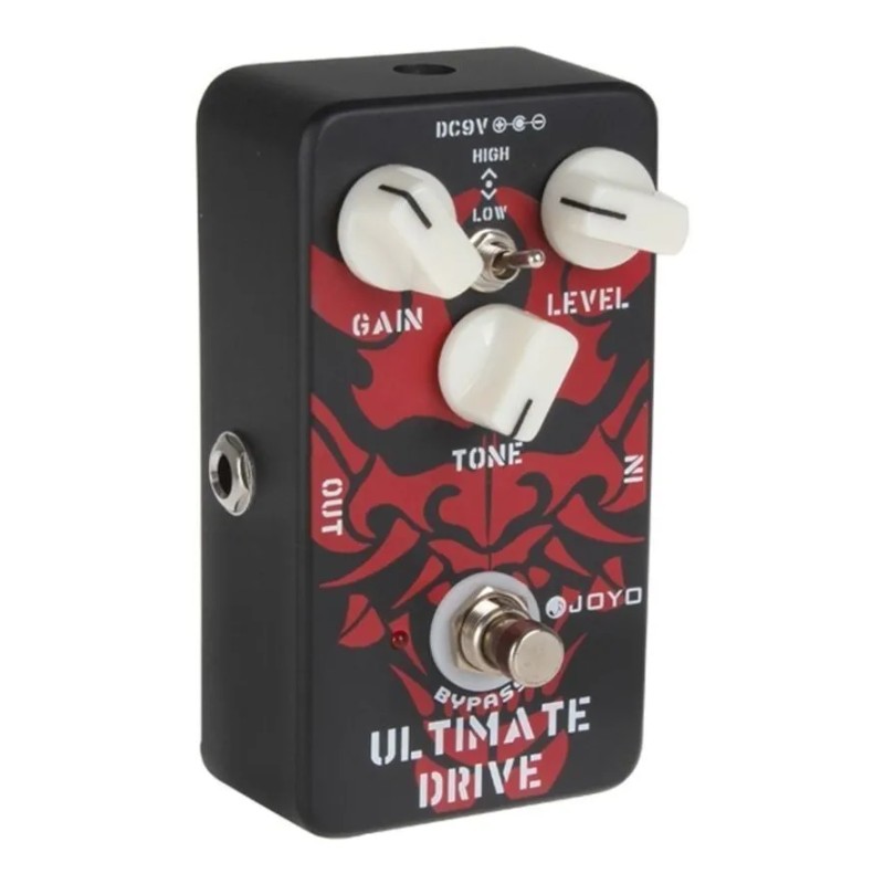 Pedal de efecto Joyo Vintage Ultimate Drive JF-02 negro
