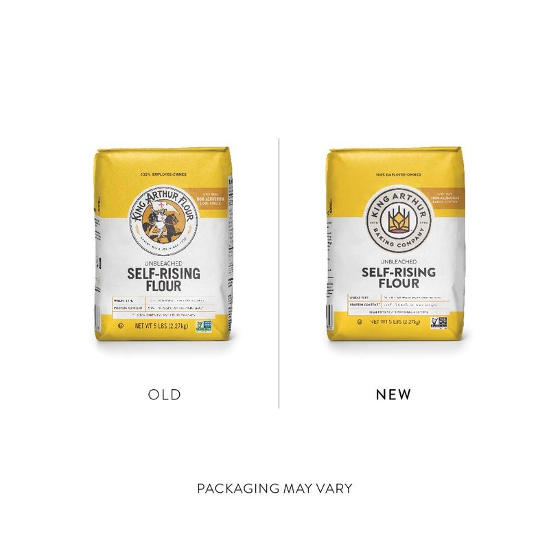 King Arthur, Unbleached Self Rising Flour, Non-GMO Project Verified, No
