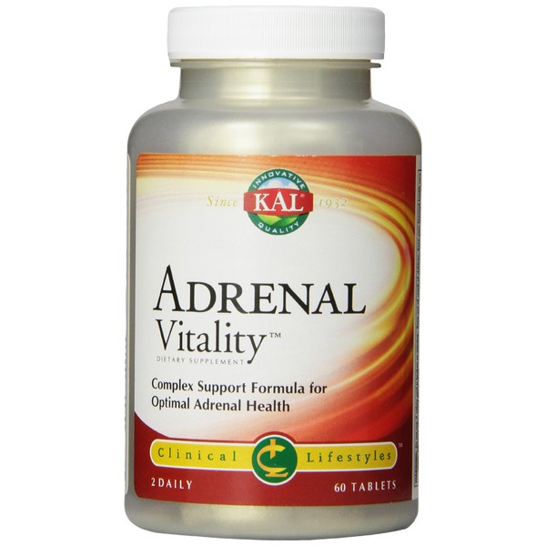 KAL Adrenal Vitality Tablets, 60 Count