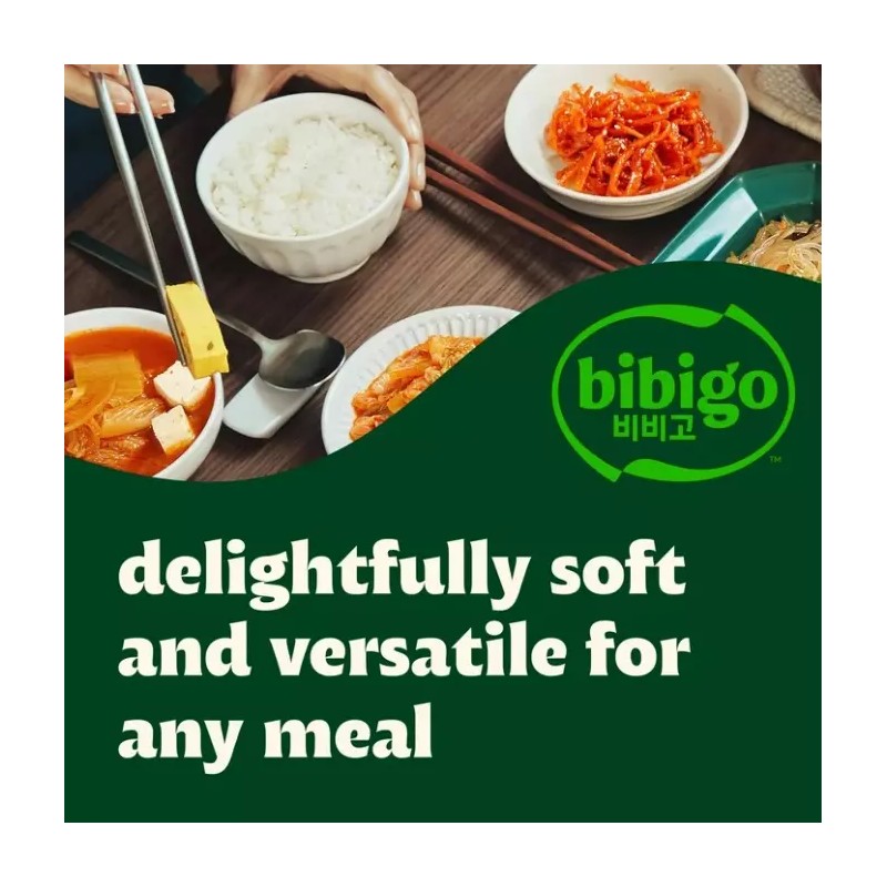 Bibigo Cooked Sticky White Rice 7.4 oz x 6 bowls