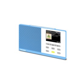 TechniSat DIGITRADIO KIRA 1, brightblue/white UKW/DAB+ Radio
