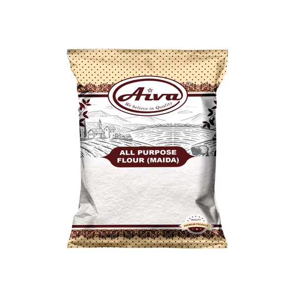 AIVA Unbleached All Purpose Flour - (2 Pound)