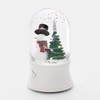 THINGS REMEMBERED Top Hat Snowman Light-Up LED Snow Globe (Free