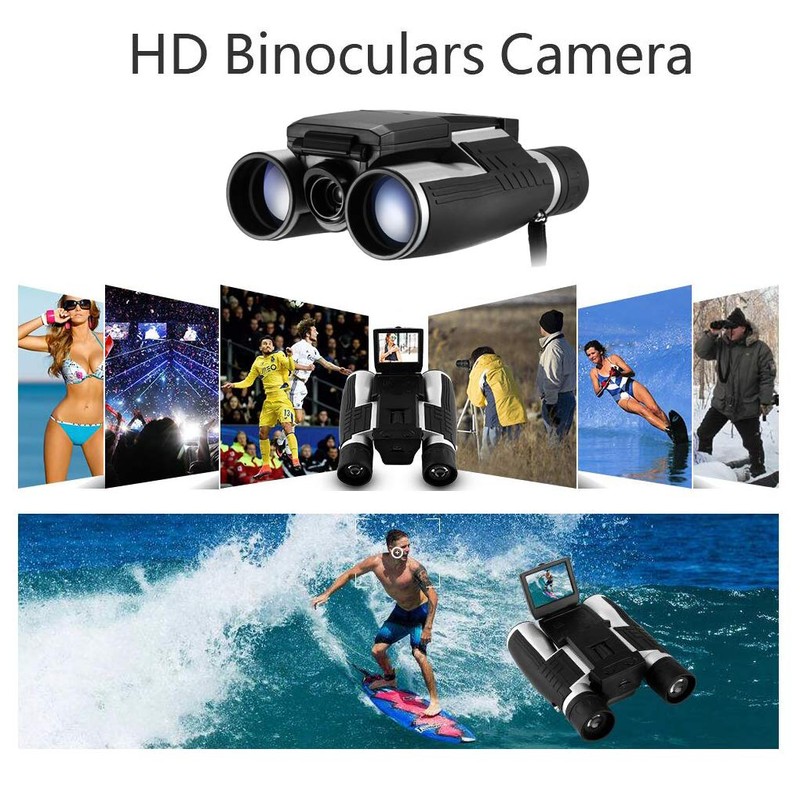 Digital Camera Binoculars, Eoncore 2” LCD Display Binoculars for Adults