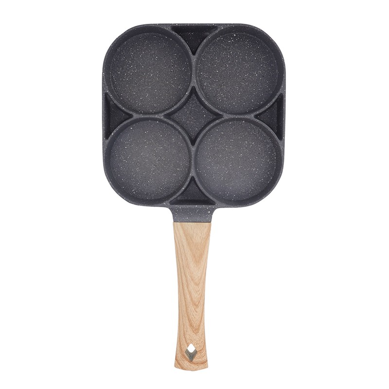 4 Hole Frying Pan Non Stick Heat Resisting Omelet Pan