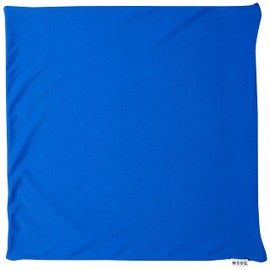 MOGU Bead Cushion Cover Blue Square Cushion 45S Cover Royal Blue (Length Approx. 17.7 inches (45 cm) Dedicated Cover