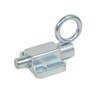 Ganter Normelemente Locking Bolt with Pull Ring for Screwing On