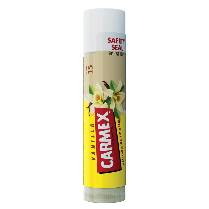 CARMEX Moisturising Lip Balm - Vanilla SPF 15 - Lip