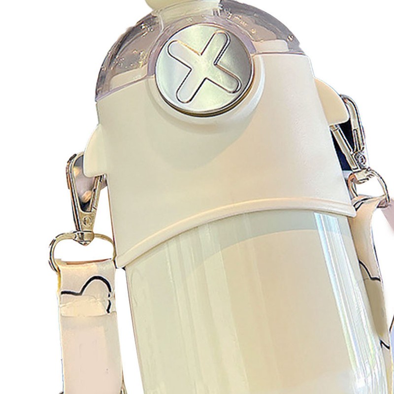 Kids Insulated Bottle with Straw 316 Stainless Steel Portable for