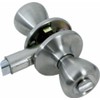 Mobile Home Privacy Lockset for Interior Doors, Satin Nickel, Stainless