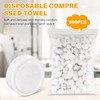 Caoruiy 500 PCS Compressed Towel, 23 * 18cm Disposable Compressed