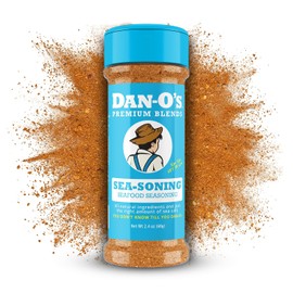 Dan-O's Condimento SEA-soning: excelente para mariscos, pescado y pollo. Condimento multiuso, totalmente natural, sin 2,4 onzas (paquete de 1)
