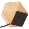 Wooden Diamond Lamp Base E27 Socket Modern Small Wood Table