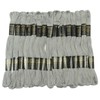 Knitwit 25 Pcs Cotton Gray Thread Sewing Needlepoint Stitch Embroidery