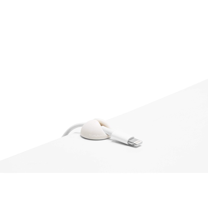 Bluelounge CableDrop Mini, 9pcs - White (2 Packs)