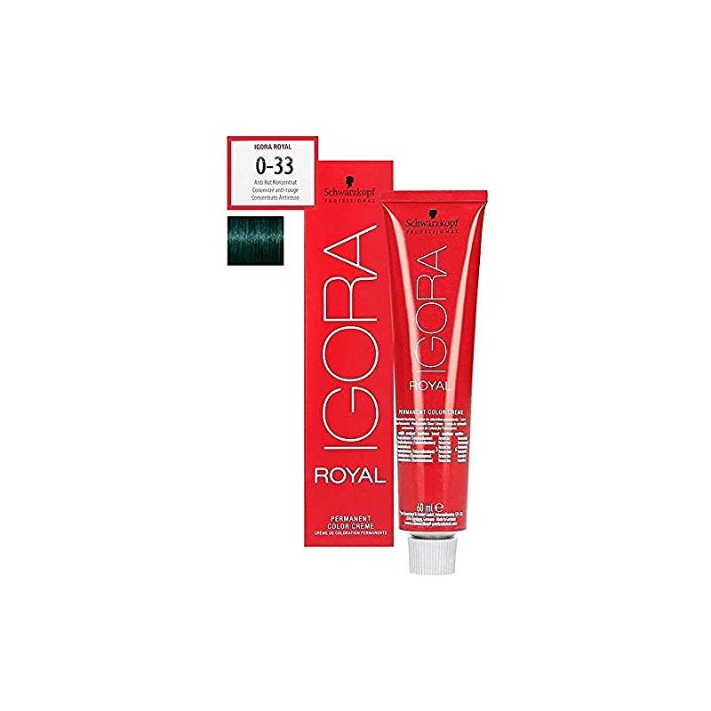 Schwarzkopf IGORA ROYAL 0-33 Mix Colour Nuance Anti-Red 60ml