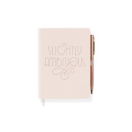 Fringe Studio Journal W/Slim Pen,Faux Leather, Ambitious (JPS068)