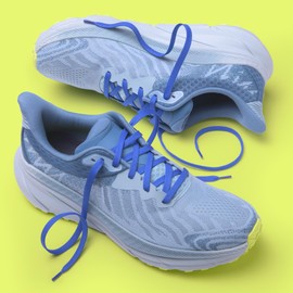 Miscly Flat Shoelaces - Various Lengths and Colours Available, royal