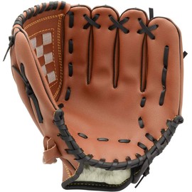 Baseball Gloves, Soft Catch, Practice, Beginner, Includes Shock Absorbing Pad, Right Throw, Left Hand, Baseball Glove, Parent-child Interaction <10.5", 11.5", 12.5"> Baseball Glove (Left Handed Wear)