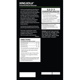 Emerald Harvest 723942 King Kola Bloom Booster, 0.95 L,natural