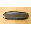 Chausse' 2s24-3,10,11 Portable Slippers, Gentleman's Knit Pouch/Leather Pouch, leather -