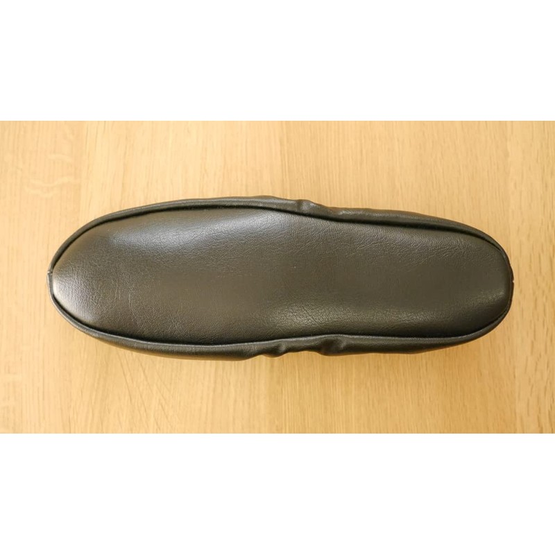 Chausse' 2s24-3,10,11 Portable Slippers, Gentleman's Knit Pouch/Leather Pouch, leather -