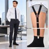 Adjustable Y-Style Shirt Stays for Men – Elastic Shirt Holders