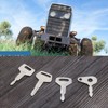 SING F LTD 10pcs Ignition Starter Key Set for Agricultural/Excavator