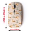 2.4G Wireless Mouse with Cute Pattern Design for All Laptops