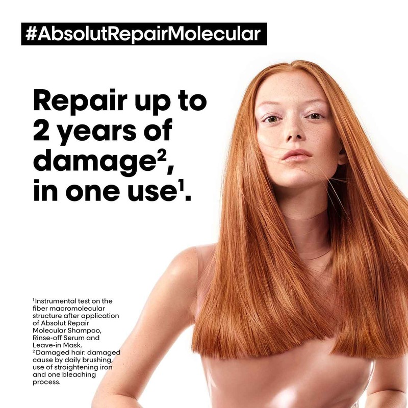 Serie Expert Absolut Repair Molecular Rinsing Mask for All Damaged