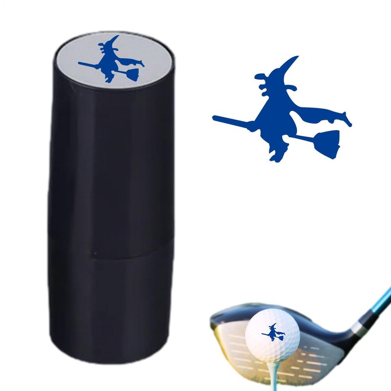 Golf Stamp, Ball Stamper, Compact Stencil Easy Identify Ink Portable