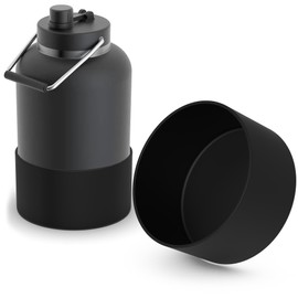 Jmoe USA Boot for RTIC Jug | Protects Against Dents & Scratches | Silicone Sleeve Protector for Bottom of Jug | Covers The Bottom of The Jug | Made of Durable BPA Free Silicone (Black, One-Gallon)