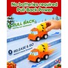 Car Advent Calendar 2026 for Toddlers, 24 Pull Back Vehicles