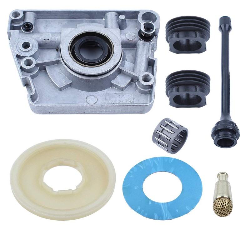 Oil Pump Drive Worm Gear Clutch Dust Cover Set for