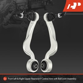 A-Premium 2 x Front Rearward Upper Control Arm, with Ball Joint & Bushing Compatible with Lexus LS460 2007-2017