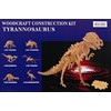 Puzzled 3D Puzzle Big Tyrannosaurus Wood Craft Construction Model Kit
