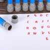 YOKIVE Letter Stamp, Alphabet Character Stamper with Ink Decorate Postcards,