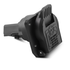 maXpeedingrods 7 Way Pin Trailer Tow Wiring Connector Plug 56038366AB for Jeep Wrangler Grand Cherokee Cherokee, for Dodge Ram 1500 2500 3500 Caravan Durango, for Chrysler Town & Country