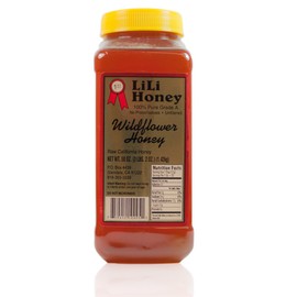 California Wildflower Honey 50 Oz. 3 1/8 Lb 1.42 kg Pure Natural Grade A Gift Wrapped