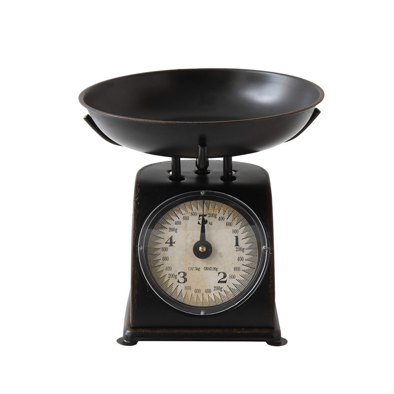 Creative Co-Op Antique Black Metal Scale