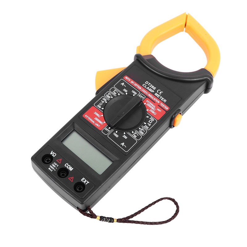 Digital Clamp Meter Multimeter Voltmeter Tester High Accuracy Amp Volt
