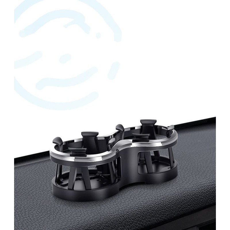WANGCL 2 in 1 Double Hole Car Cup Holder Expander