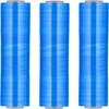 PSBM Blue Stretch Wrap, 4 Pack, 17" x 1476 Feet,