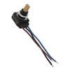 Rotary Potentiometer with Connector Wire 10K Ohm Linear Taper Adjustable